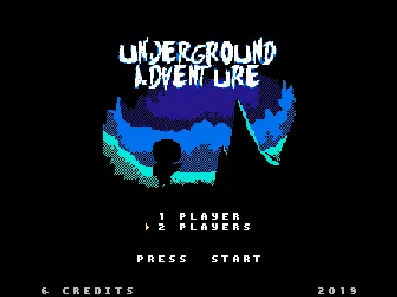 Underground Adventure (World) (Aftermarket) (Homebrew) screen shot title